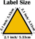 10 Pack Warning Pressurized Unit Universal OSHA Compliant Air Compressor Notice Caution Safety Symbol Pictogram