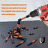 Torx Screwdriver Set 26pcs (T7-T40 TT7-TT40), Security Tamper Proof Bit Set, 1/4 Hex Bit Set