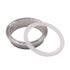DERNORD Silicone Gasket Tri-Clover O-Ring, 2.5 Inch, Pack of 2