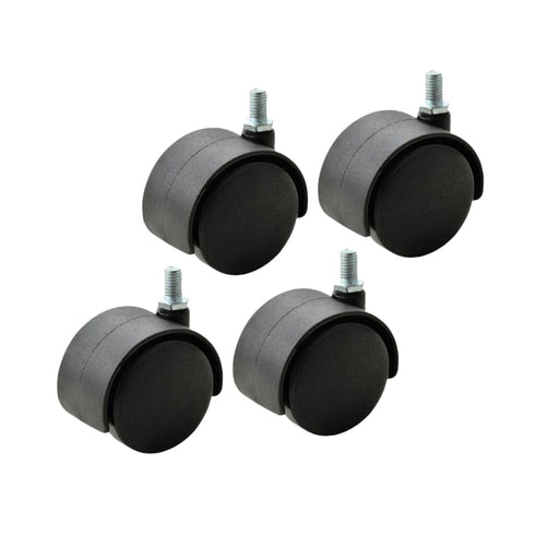DOITOOL 4pcs Swivel Casters Swivel Accent Chair Office Chair Casters Office Chair