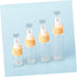 4Pcs Mini Glass Dropper Bottles for Essential Oils, Travel Dispensing Bottles