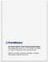 PrintWorks Professional Prepunched Paper, 8.5 x 11, 20 lb, 500 Sheets, 43-Round Hole Spiral Coil (04144)