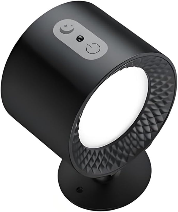 1PC Battery Operated Wall Mounted Light with Remote, 9 Colors RGB Rechargeable