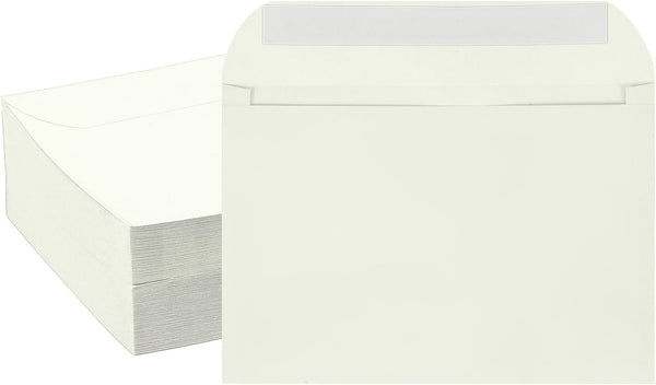 PATIKIL 7.5x5.5 Inch Invitation Envelopes, 100 Pcs Self-Seal for Invitations A7 Self