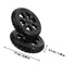 4pcs Veemoon Heavy Duty Plastic Shopping Cart Replacement Wheels for Grocery Utility Trolley Laundry Rolling Cart