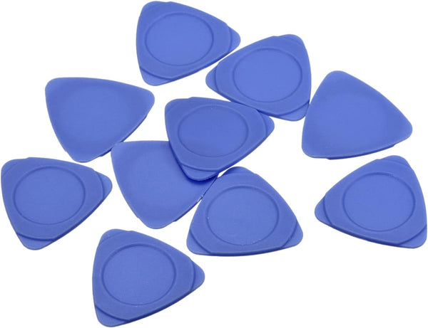 MECCANIXITY 50pcs Dark Blue Plastic Phone Pry Opening Tools 2.5mm Thick for Mobile Repair, Guitar Picks