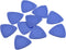 MECCANIXITY 50pcs Dark Blue Plastic Phone Pry Opening Tools 2.5mm Thick for Mobile Repair, Guitar Picks