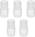 Othmro 10Pcs 5ml Plastic Bottles, Wide Mouth Laboratory Reagent Bottles for Sample Sealing Liquid Storage (Transparent)