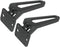 NUOBESTY 2pcs Heavy Duty Metal Furniture Support Feet Black Sofa Legs Replacement