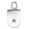 M100 Heavy Duty Single Pulley Roller Loading 3300Ibs, 304 Stainless Steel Swivel Lifting Rope Block
