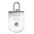 M100 Heavy Duty Single Pulley Roller Loading 3300Ibs, 304 Stainless Steel Swivel Lifting Rope Block