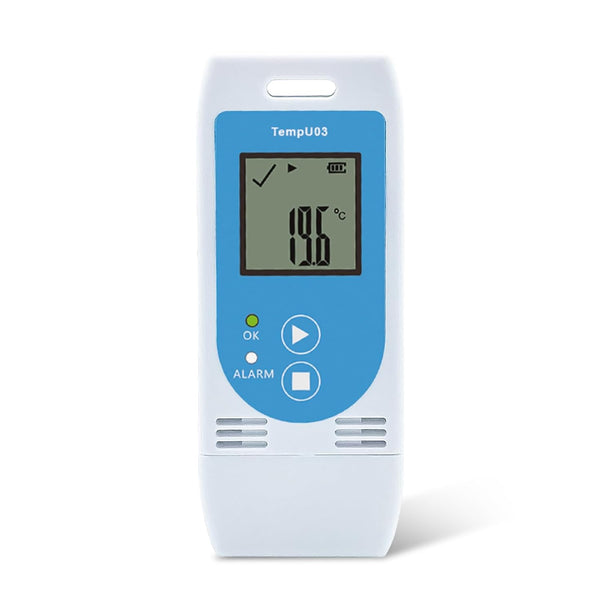 Tzone Reusable Temperature and Humidity Data Logger USB,Temp Recorder Humidity Logger with