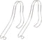 Luxshiny 2pcs Sandal Support Display Stands Hanging Shoe Organizer for Shoes Rack