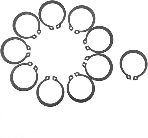 Generic 28mm Inner 33mm Outer Diameter External Circlip Shaft Firmware 10 Pcs HOAICH278