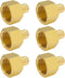Hooshing 1/2" Pex Female Adapter, PEX 1/2 Inch to 1/2 Inch Female NPT, Pack of 6