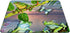 Frog Gaming Mousepad, Cartoon Butterfly Frog Green Leaves Mouse Pad for Computer Desk, 9.5 X 7.9 Inch