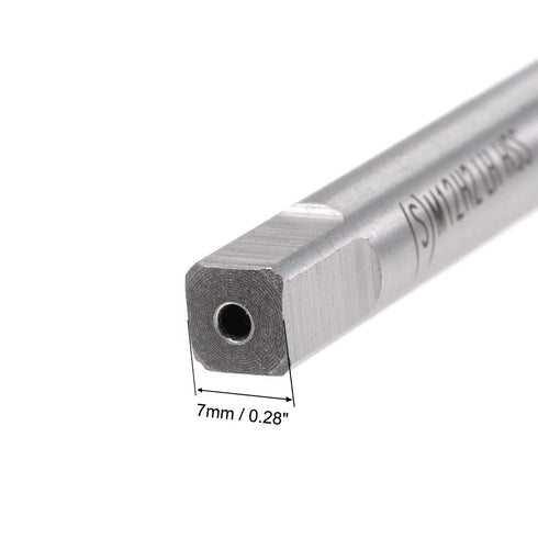 uxcell Metric Machine Tap Left Hand M12 Thread 1.75 Pitch H2, 4 Flutes High Speed Steel