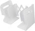 Zerodis Desk Book Holder for Shelves Adjustable Book Ends,Desk Holder PP Retractable Anti Slip Organizer Organizer