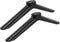 Sewroro 2pcs TV Stand Legs, Black Plastic TV Base Replacement Holder for Living