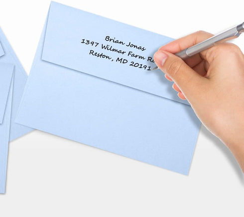 LUXPAPER A7 Invitation Envelopes for 5 x 7 Cards, Baby Blue, 250 Pack