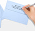 LUXPAPER A7 Invitation Envelopes for 5 x 7 Cards, Baby Blue, 250 Pack