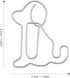 LALAFINA 50pcs Dog Paper Clips, Fun Paper Clips Animal Bookmark Clips Metal Paper Pin Folder Bookmark Clips Dog Office Supplies for Women Men Dog Lovers. by LALAFINA