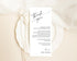 Setting, All Ewired Up Wedding Thank You Note, Printed Personalized, thank you Place Table Thank You Card, Minimalist