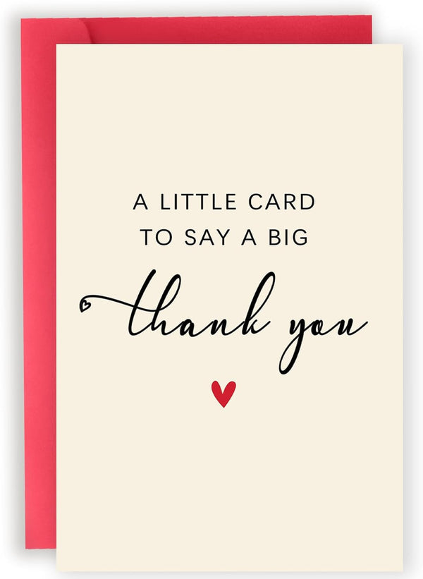 Funny Thank You Card Gifts for Men Women, Bets Appreciation Gifts Card