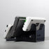 Sumgsn Black Mechanical Keyboard Holder, Transparent Acrylic Stand for Displaying Three Keyboards