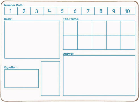 Two-Sided Dry Erase Boards Set for Solving Problems