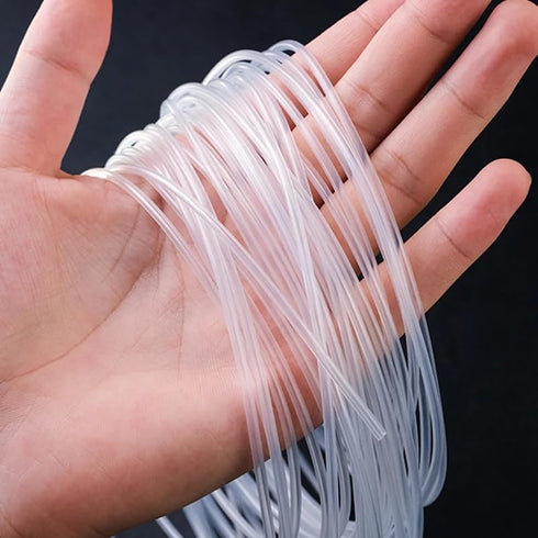 YSIL 10Ft (3m) Food Grade Silicone Tubing 6mm×12mm - Flexible High Temp Hose for Home Brewing