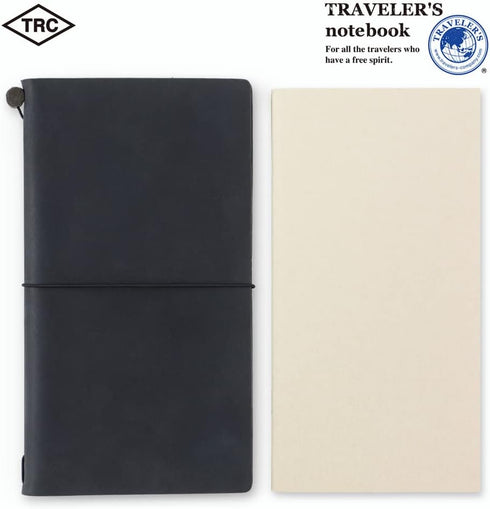 Traveler's Company Traveler's Notebook Refill 013, 128 Pages, Lightweight Blank Paper