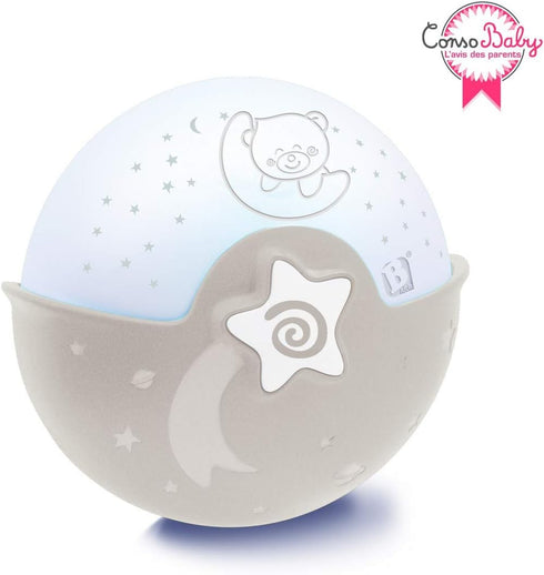 004909 B Kids Projector Lamp, White/Grey