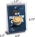 Rikyo 6 Pages-12 (Vertical-4x6) Acrylic Sign Holder,Table Card Multi-Page Flip Display Sides,T Shape Double-Sided