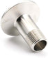 Beduan Stainless Steel Sanitary Fitting Home Brew Connector, 1.5" Tri Clamp to 1/2" NPT Male (Ferrule OD 50.5mm)