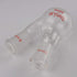 StonyLab 50ml Heavy Wall 2 Neck Round Bottom Flask with 19/22 Center and Side Standard Taper Joint