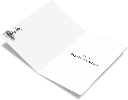 NobleWorks Funny Birthday Card Cartoons - Hilarious Comic Humor Notecard with Envelope (Dawn of Tech Support)