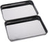 2 Packs Stainless Steel Dental Procedure Tray, Premium Silver Medical Surgical Tray for Tattoo, Resin, Lab Supplies