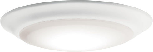 Kichler Gen 1 LED Downlight in White, 7.5 Ceiling Flush Mount Wet