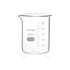 Upgrated 6 Size Low Form Glass Beaker Set, 25ml 50ml 100ml 250ml 500ml 1000ml, 3.3 Boro Glass with Printed Graduation