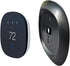 Thermostat Black Decorative Wall Trim Plate, Fits Ecobee3, Ecobee3 Lite, Ecobee4
