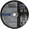 BHA Metal and Stainless Steel Cut Off Wheels - 3” x 1/32” x 1/4” for Die Grinders, 25 Pack