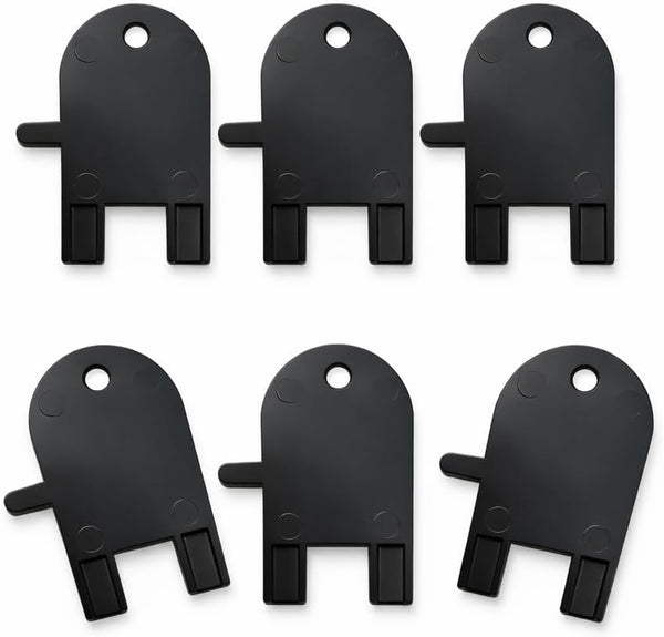Rolvyns 6-Pack 2145995 Dispenser Replacement Keys Compatible with Von Drehle Center-Pull Paper Towel