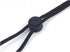 YOUOWO 5 Pack Adjustable Nylon Lanyards for USB Flash Drive, Cell Phone, Key, iPod, MP3, MP4, ID Card Badge (Black)