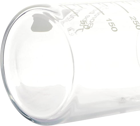 Lab Media Storage Reagent Wide Mouth Bottles Borosilicate Glass Graduated (Pack of 2, Blue, 500ml)