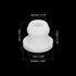 MECCANIXITY 20Pcs Snap Rubber Grommet Plug Mount, Dia 7mm ID 4.5mm Seal Anti-Scratch for Electrical Box Cable Pipe White