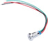 LED Light, 4 pcs 12 24V Indicator Lights, 8mm Electrical Indicator, Pre Wired Common Anode Industrial