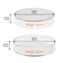 10 Pack Glass Petri Dishes, Borosilicate Glass Cell Culture Dishes with Clear Lid for Laboratory Use (60x15 mm)