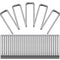 Jetec 40 Pieces Plantation Shutter Repair Kit, Replacement Louvers, Staples, Window Blind Tilt Rod Tools