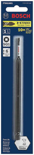BOSCH ITSQ16B 10-Pack 6 In. Square #1 Impact Tough Screwdriving Power Bits